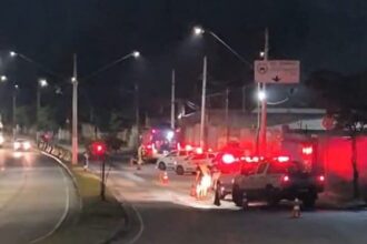 Passageiro de moto de aplicativo morre durante assalto e atropelamento por ônibus em SBC