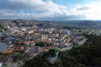 vista aérea de Ribeirão Pires