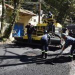 Santo André leva asfalto novo às ruas do Recreio da Borda do Campo
