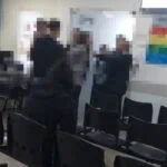 Recepção do hospital e a unidade laboratorial anexa, foi destruída obrigando o deslocamento dos atendimentos para o Hospital Zerbini