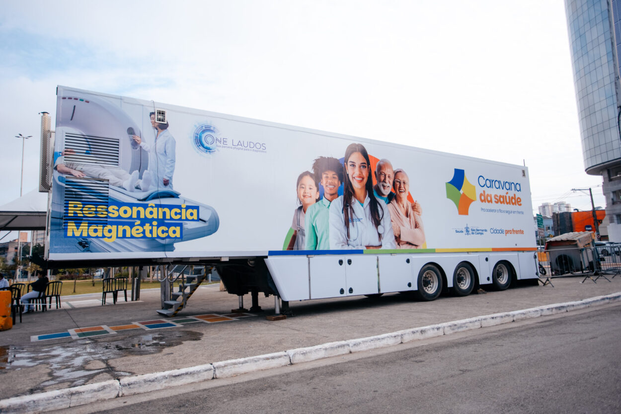 Carreta da Ressonância Magnética atinge marca de mais de 1.000 exames em São Bernardo
