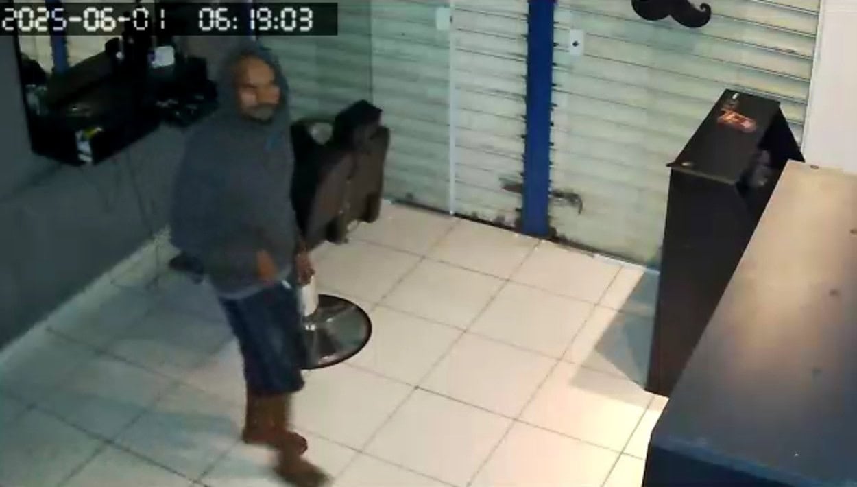 Homem invade barbearia e leva tudo o que consegue em São Bernardo