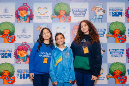 Com ‘Mascotes do Bem’ de alunos, Campanha de Inverno de São Bernardo é lançada