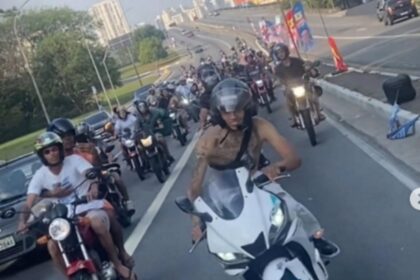 Grupo que faz motociata em Sto.André nega comemoração de óbito de GCM