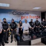 Prefeito de São Bernardo recebe policiais do Gabinete e diz que Rota está nas ruas. Foto: Reprodução/Vídeo