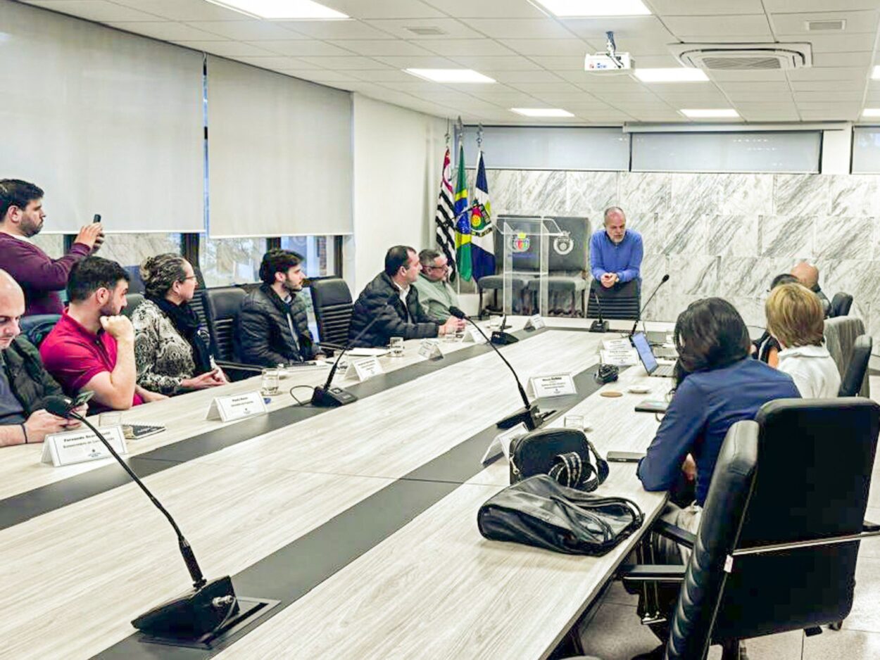 Prefeitura de São Caetano recebe missão da CAF para acompanhar o Drenar, maior projeto de drenagem da história