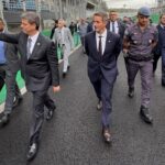 Ao lado do governador, Orlando Morando participa de formatura de 1,8 mil novos policiais militares