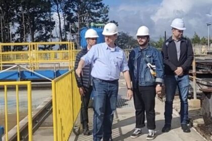Tarcísio entrega ampliação na oferta de água e inicia obra de tratamento de esgoto em SBC