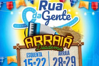Diadema promove Arraiá com atrações culturais e arrecadação de alimentos
