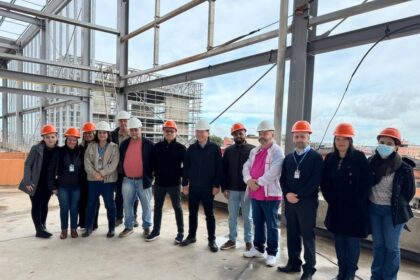 Prefeito de Diadema realiza visita técnica no CEU Diadema