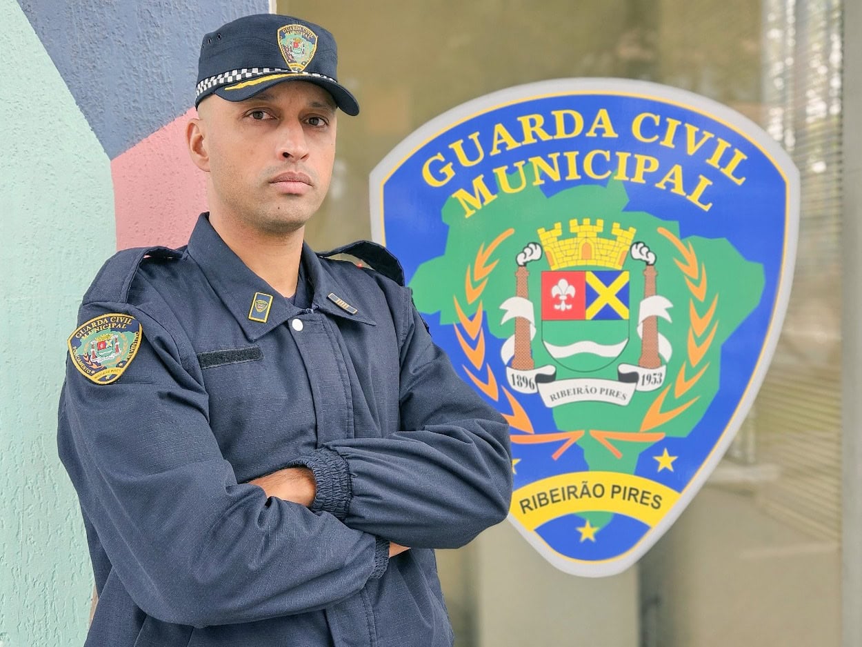 Wenderson Ferreira é o novo comandante da Guarda Civil Municipal de Ribeirão Pires