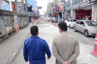 Obras no Centro de Santo André evoluem e Prefeitura libera trecho da Luis Pinto Fláquer