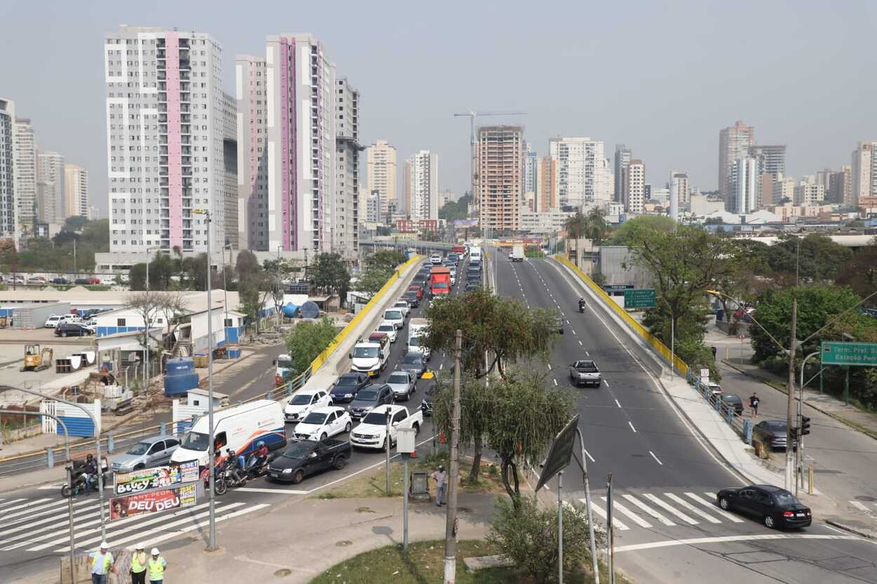 Santo André interdita Viaduto Castelo Branco totalmente a partir de segunda-feira