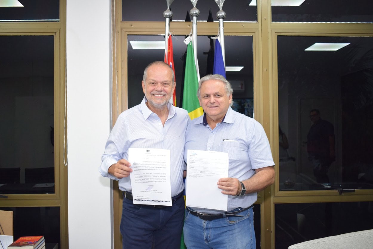 prefeito Tite Campanella (PL) enalteceu a parceria institucional e garantiu que os recursos serão aplicados em áreas prioritárias