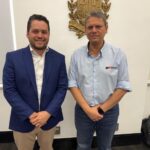 Gilvan trata de segurança, saúde e prevenção a enchentes com o governador Tarcísio de Freitas