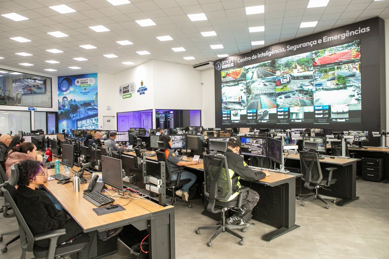 Sistema do Smart Sanca já levou à prisão 10 procurados pela Justiça por meio de reconhecimento facial em 30 dias de testes. 