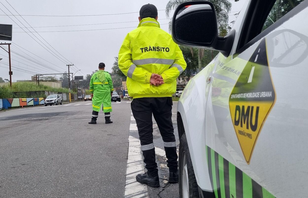Ribeirão Pires reduz em 29% os sinistros de trânsito no primeiro semestre de 2025