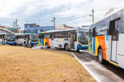 São Bernardo reforça a frota com 10 ônibus, totalizando 65 novos veículos em 2025.