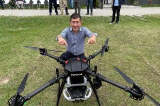 Taka visita fabricante de drone que será usado no combate aos pancadões em Diadema
