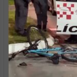 Ciclista perde a vida ao bater em trólebus em Diadema
