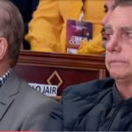 Bolsonaro participa de culto e chora após declaração de Michelle em igreja