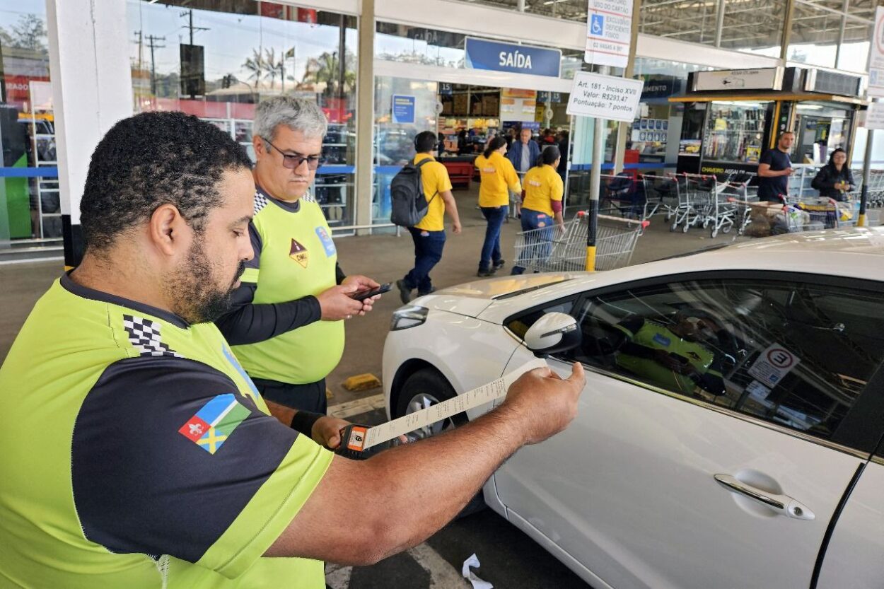 Prefeitura de Ribeirão Pires intensifica fiscalização contra estacionamento irregular em vagas especiais