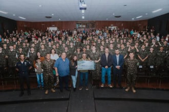 Jovens que prestam serviço militar no Tiro de Guerra de SBC receberão bolsa de R$ 150