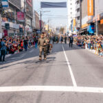 trecho da Rua Marechal Deodoro entre a Rua Frei Gaspar e Avenida Francisco Prestes, em São Bernardo, se transformou, na manhã e começo da tarde desta quarta-feira, em espaço dedicado à cidadania.