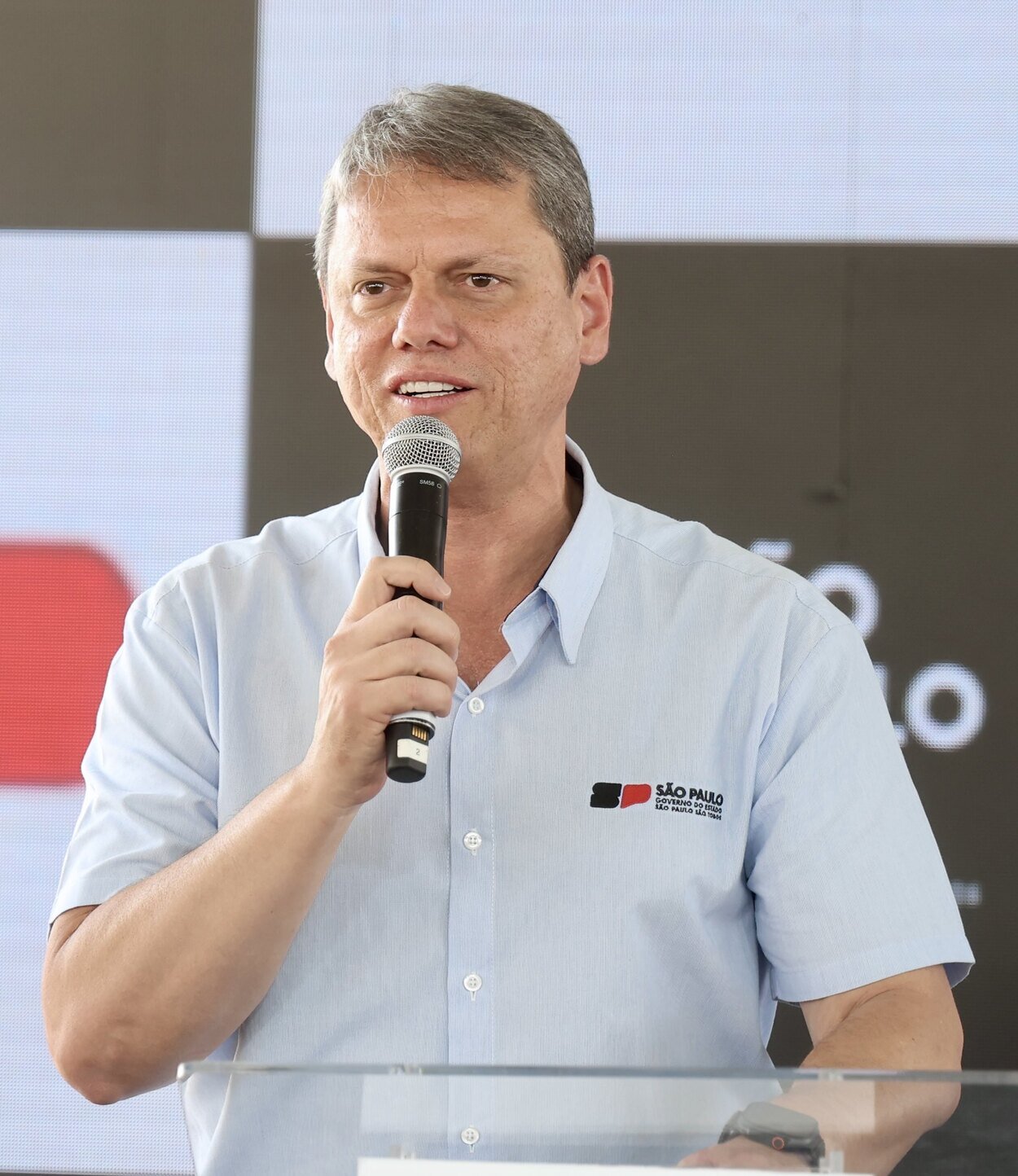 Em Santo André, Tarcísio anunciará nesta sexta verba para a Saúde das cidades do ABCD