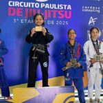 Rebeca Bem-Te-Vi, atleta de São Bernardo, é pentacampeã do Circuito Paulista de Jiu-Jítsu