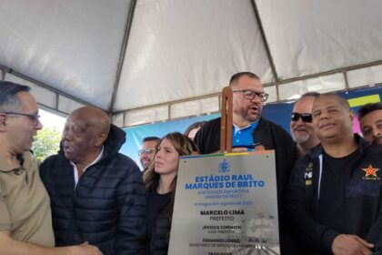 Campo do Detroit é entregue revitalizado em SBC com investimento de R$ 2,6 milhões