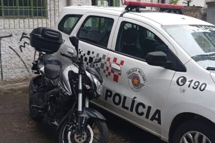 Menino de 13 anos é apreendido após furto de motocicleta em São Bernardo