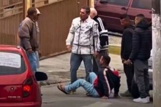 A caminho do culto, homem separa briga e depois é ferido com facão em Ribeirão Pires
