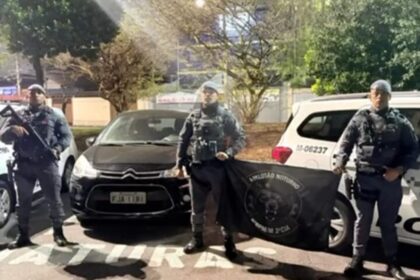 Após perseguição em Sto.André, indivíduo é detido e alega compra de carro por rede social