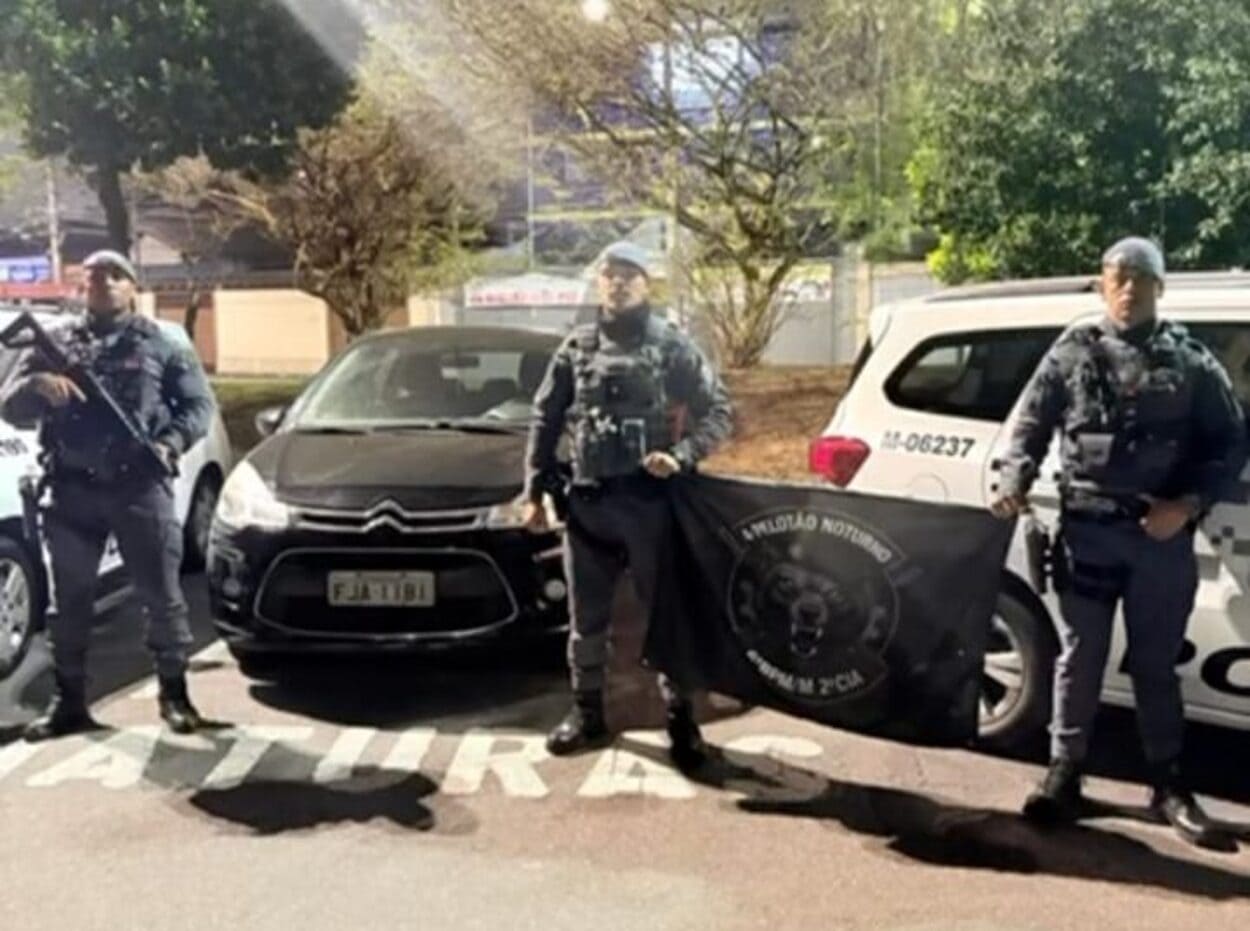 Após perseguição em Sto.André, indivíduo é detido e alega compra de carro por rede social