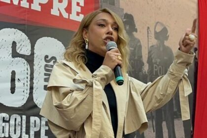 Em S.Bernardo, deputada Erika Hilton defende fim da escala 6x1 e redução de jornada