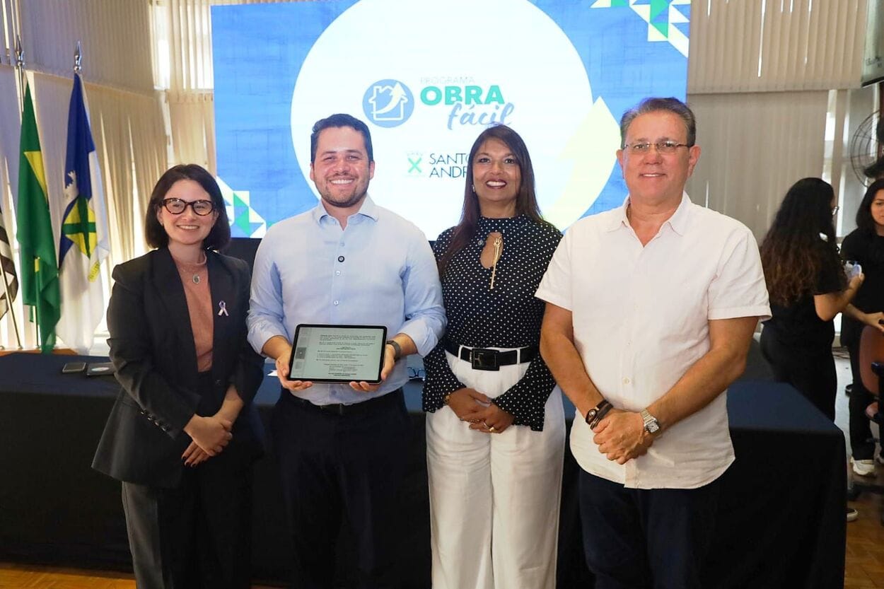 Sto.André lança programa Obra Fácil para desburocratizar e agilizar aprovações de projetos