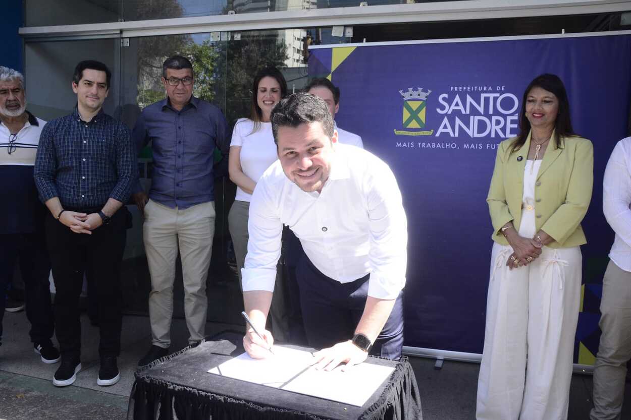 Ordem de serviço foi assinada nesta sexta-feira para obras de equipamento que vai funcionar na Avenida Ramiro Colleoni