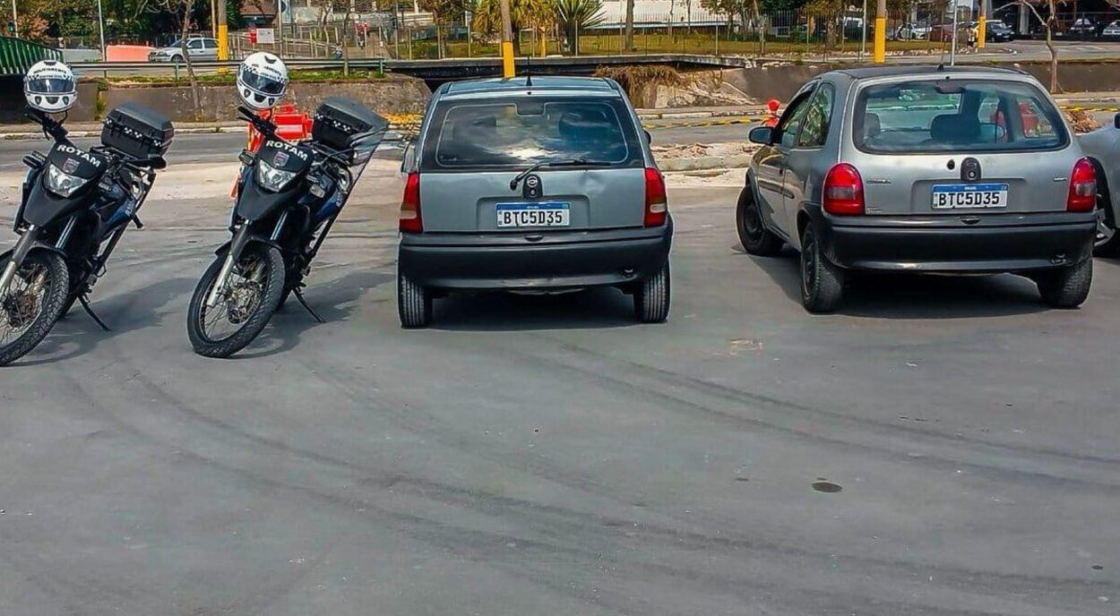 GCM de Ribeirão Pires flagra carro com placa clonada durante operação