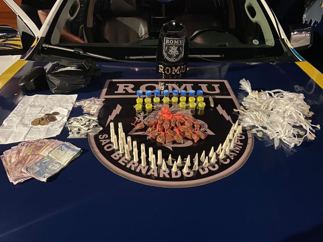 Em oito meses, Romu apreende mais de 10 mil porções de drogas em São Bernardo