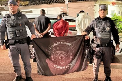PM prende trio por furto à Loja Oxxo de São Bernardo