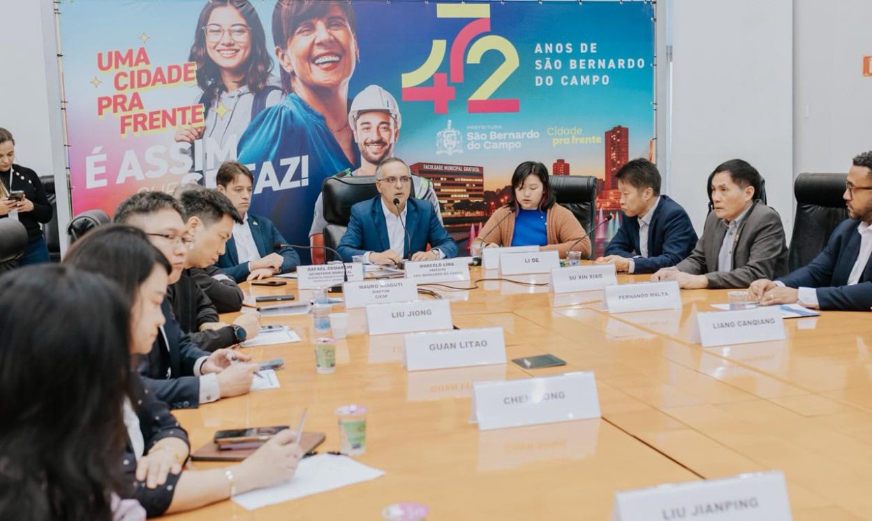 São Bernardo abre portas para o futuro com recepção à comitiva empresarial de Foshan, na China