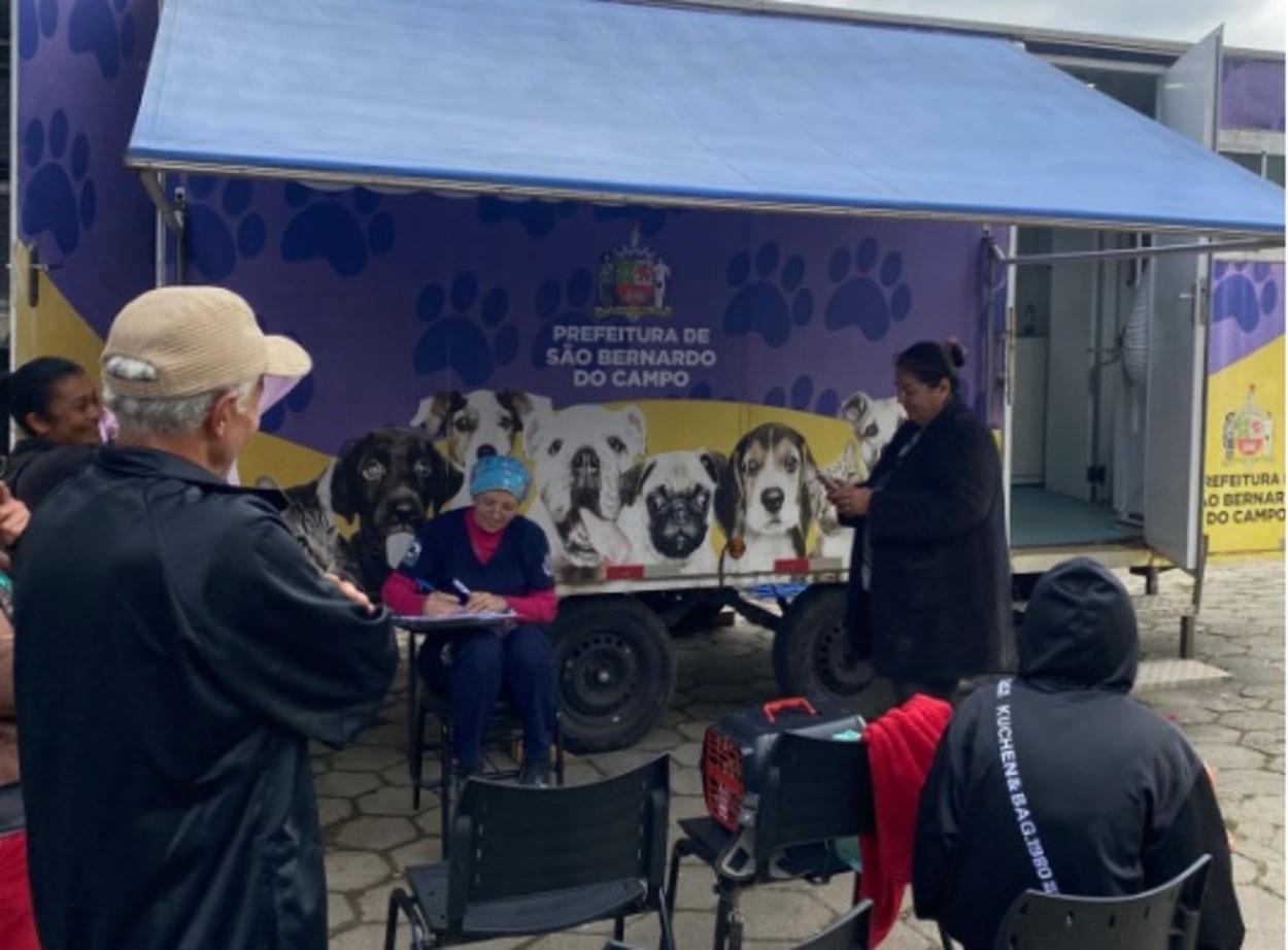 Atendimento do Castramóvel se dá até outubro na região pós-balsa, em São Bernardo