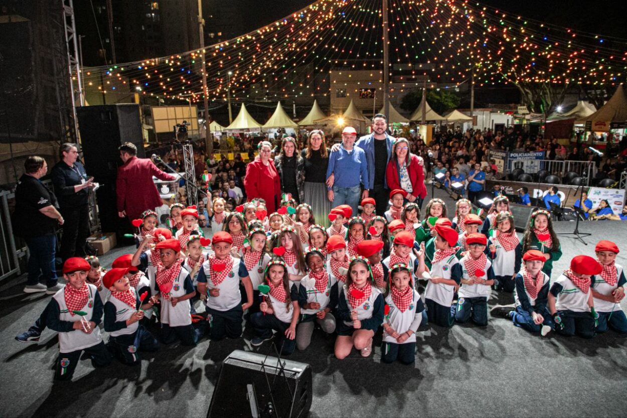 Confraternização das famílias marca o início da 32ª Festa Italiana de São Caetano