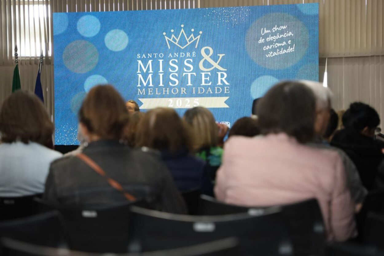 Santo André lança edição 2025 do concurso Miss e Mister Melhor Idade
