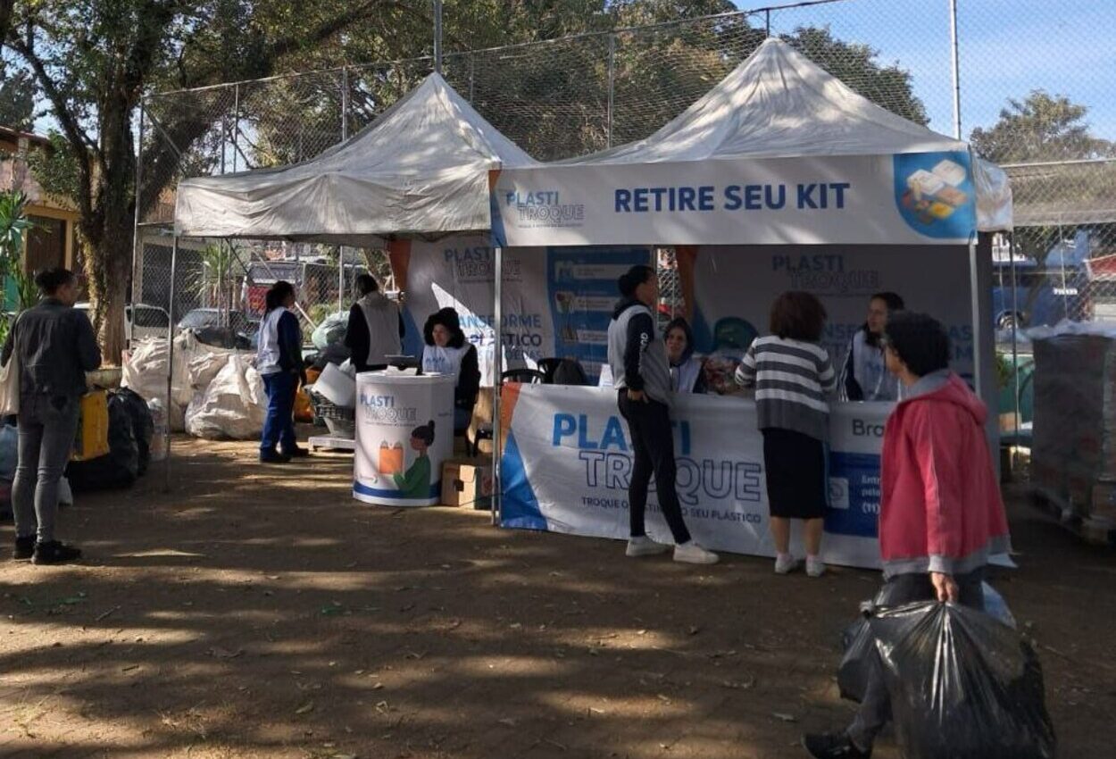Braskem promove mais uma edição do Plastitroque no Parque São Rafael