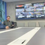 Referência no combate à criminalidade, Smart Sanca recebe visita do secretário de Segurança de São Bernardo