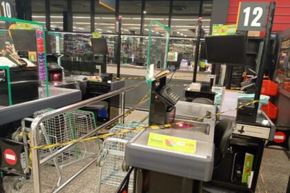 GCM de São Caetano detém homem em flagrante por furto e princípio de incêndio em supermercado