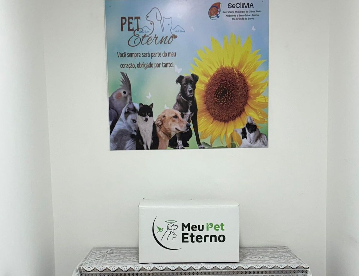 Pet Eterno: Rio Grande da Serra inaugura serviço inédito de despedida para animais de estimação