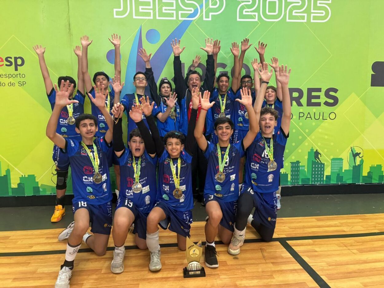 Vôlei Mauá é supercampeão da etapa estadual dos Jogos Escolares